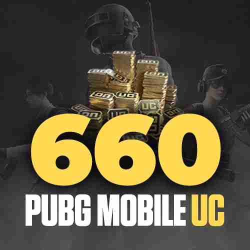 PUBG MOBİLE 660 UC