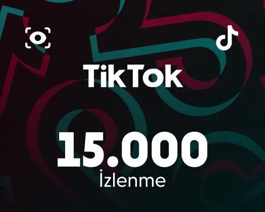Tiktok İzlenme 15.000