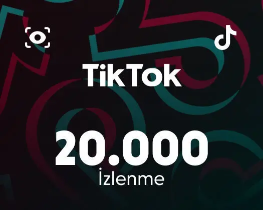 Tiktok İzlenme 20.000