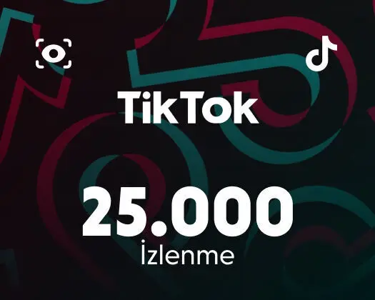 Tiktok İzlenme 25.000