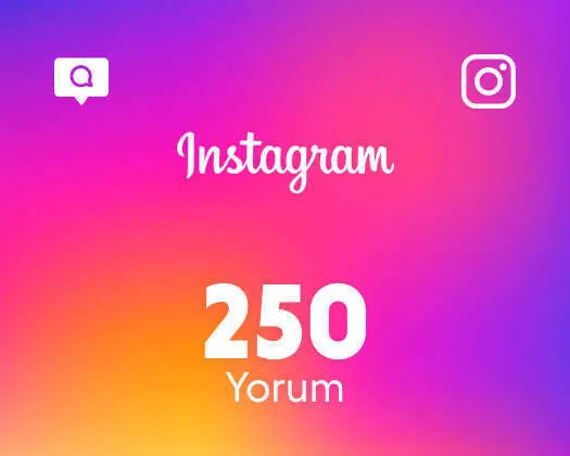 Instagram 250 yorum