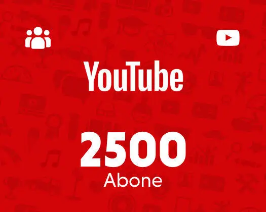 YouTube 2.500 Abone