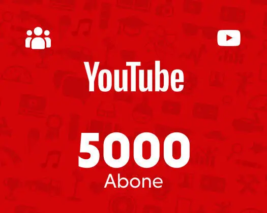 YouTube 5.000 Abone