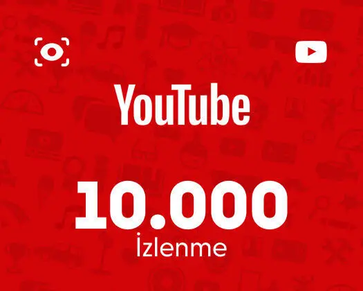 YouTube 10.000 İzlenme